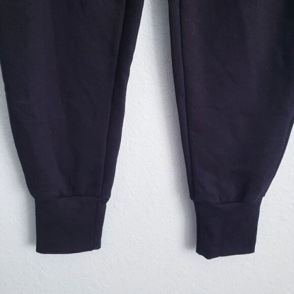 Brunette the Label Embroidered Black Jogger Sweatpants - Picture 3 of 7